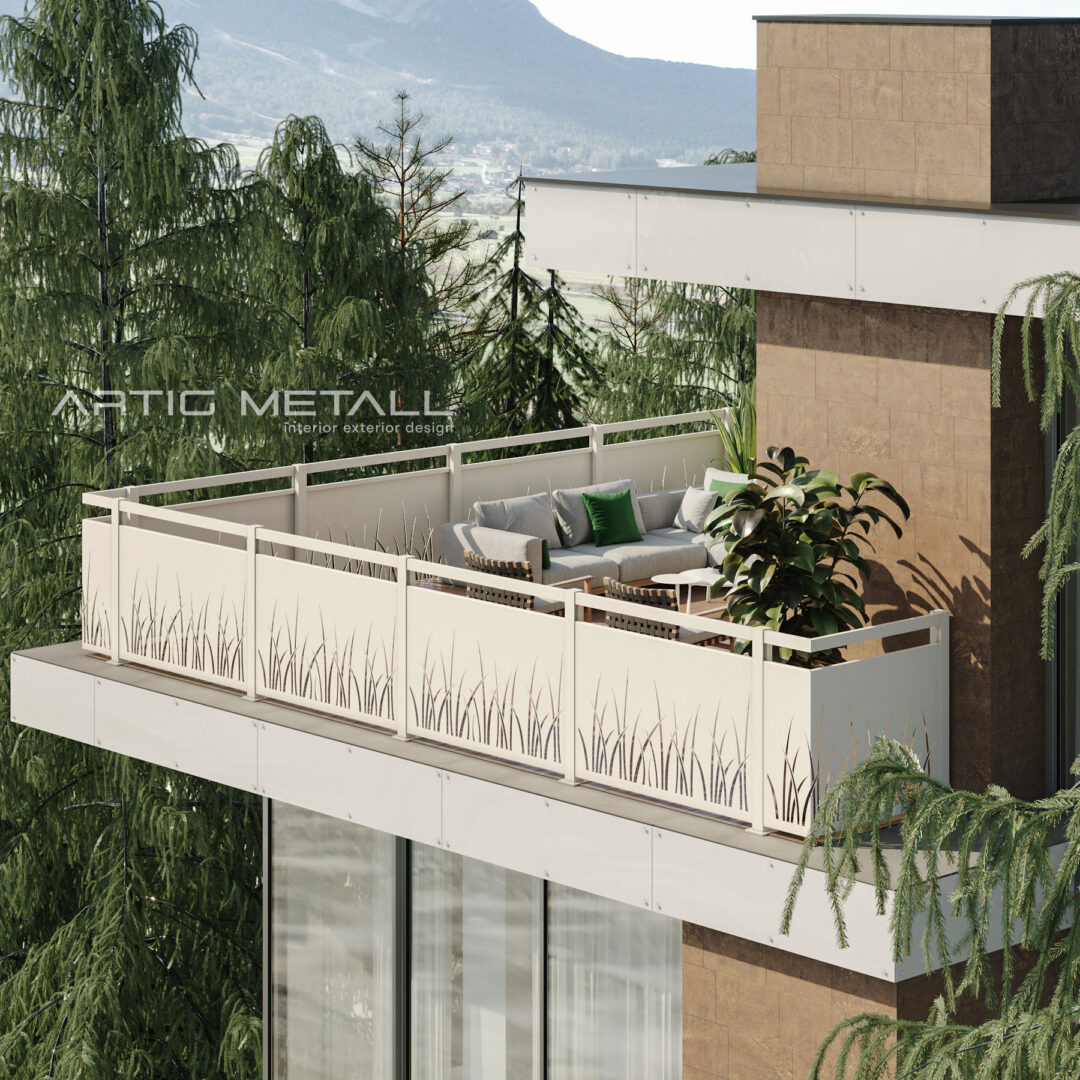 Bodemer Aluminium Geländer Taunusstein Balkon