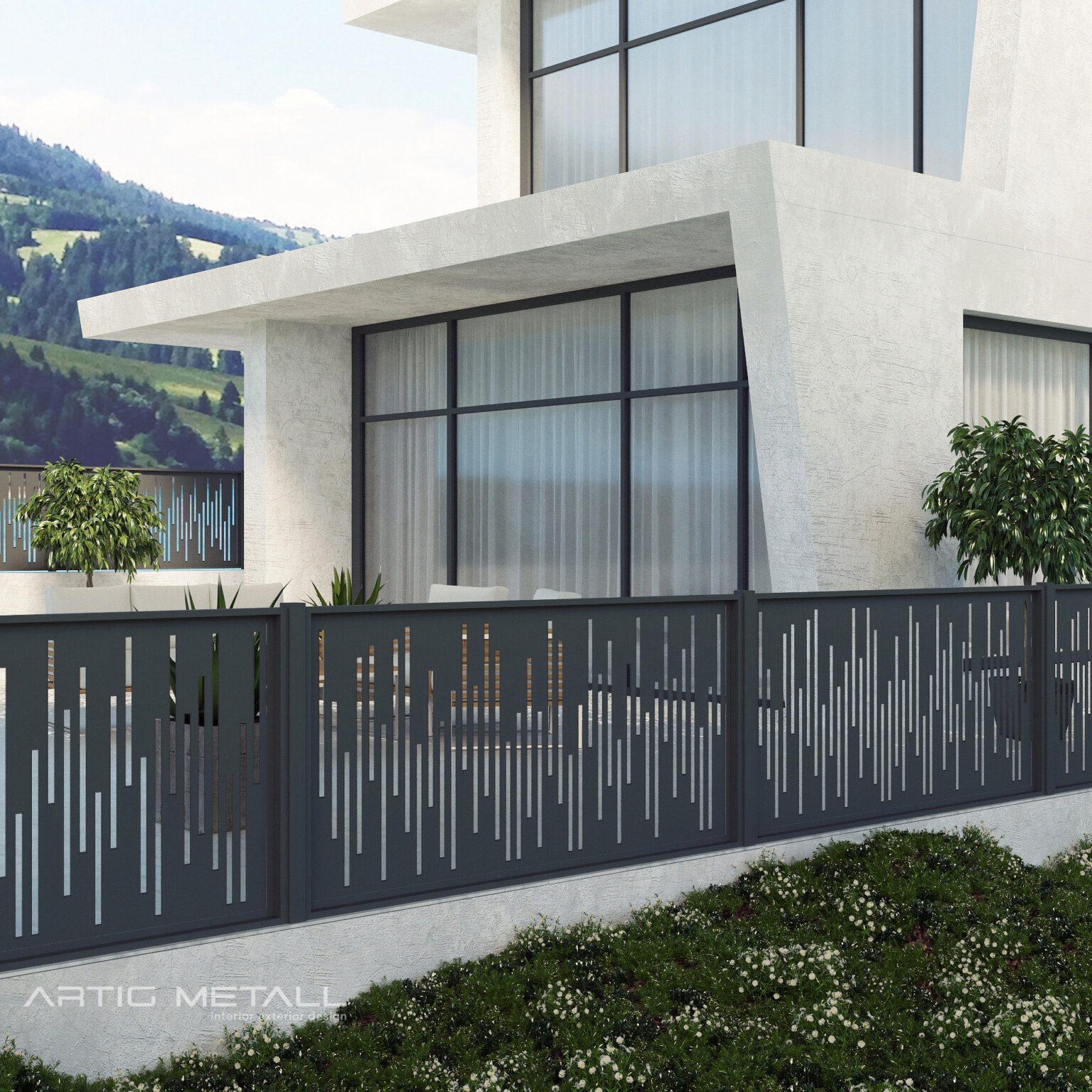 Bodemer Aluminium Zaun